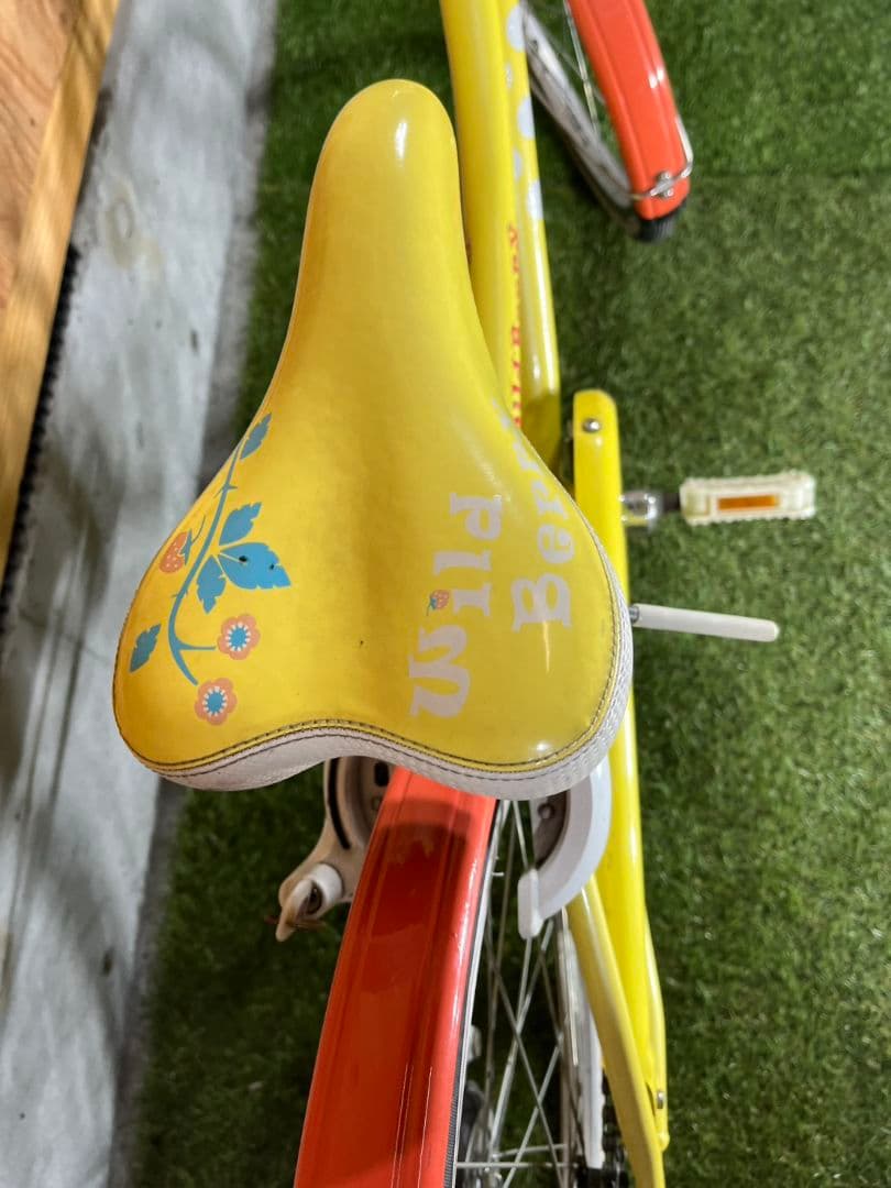 お引き取り限定 ブリヂストン 22インチ ワイルドベリー シングルギア