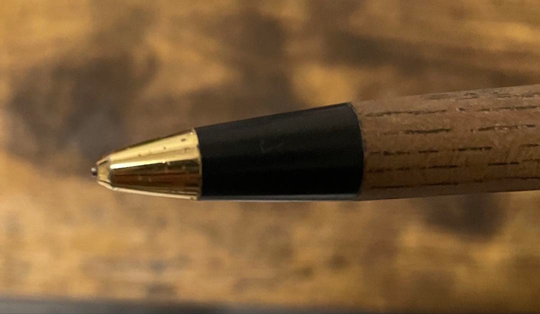 野原工芸新型シャープペンケヤキ　筆箱セット