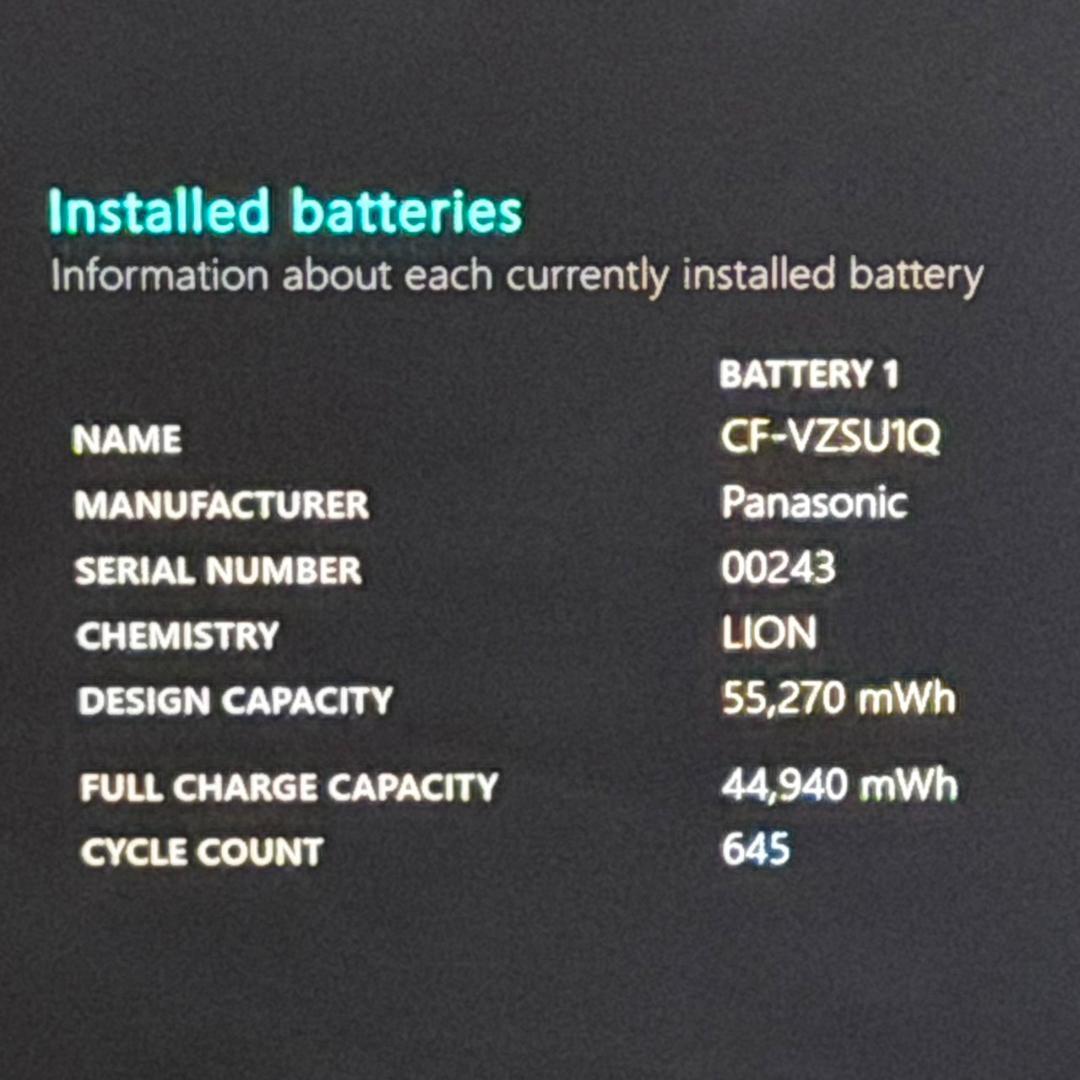 レッツノートCF-FV1/11世代i5/メモリ16GB/SSD/Office