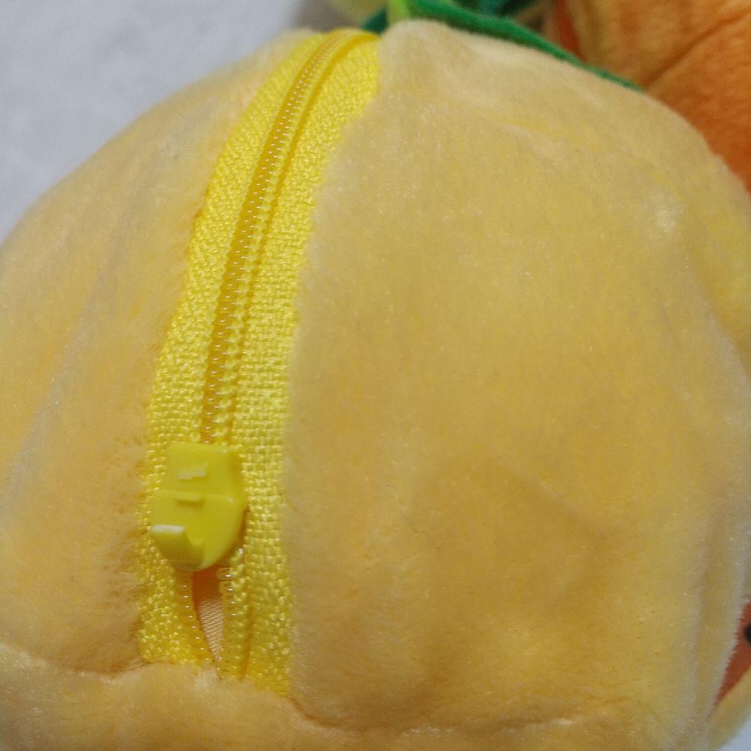 みかんぼうや ゆずちゃん すだちちゃん　ルビーちゃん　ぬいぐるみ　フェイスポーチ