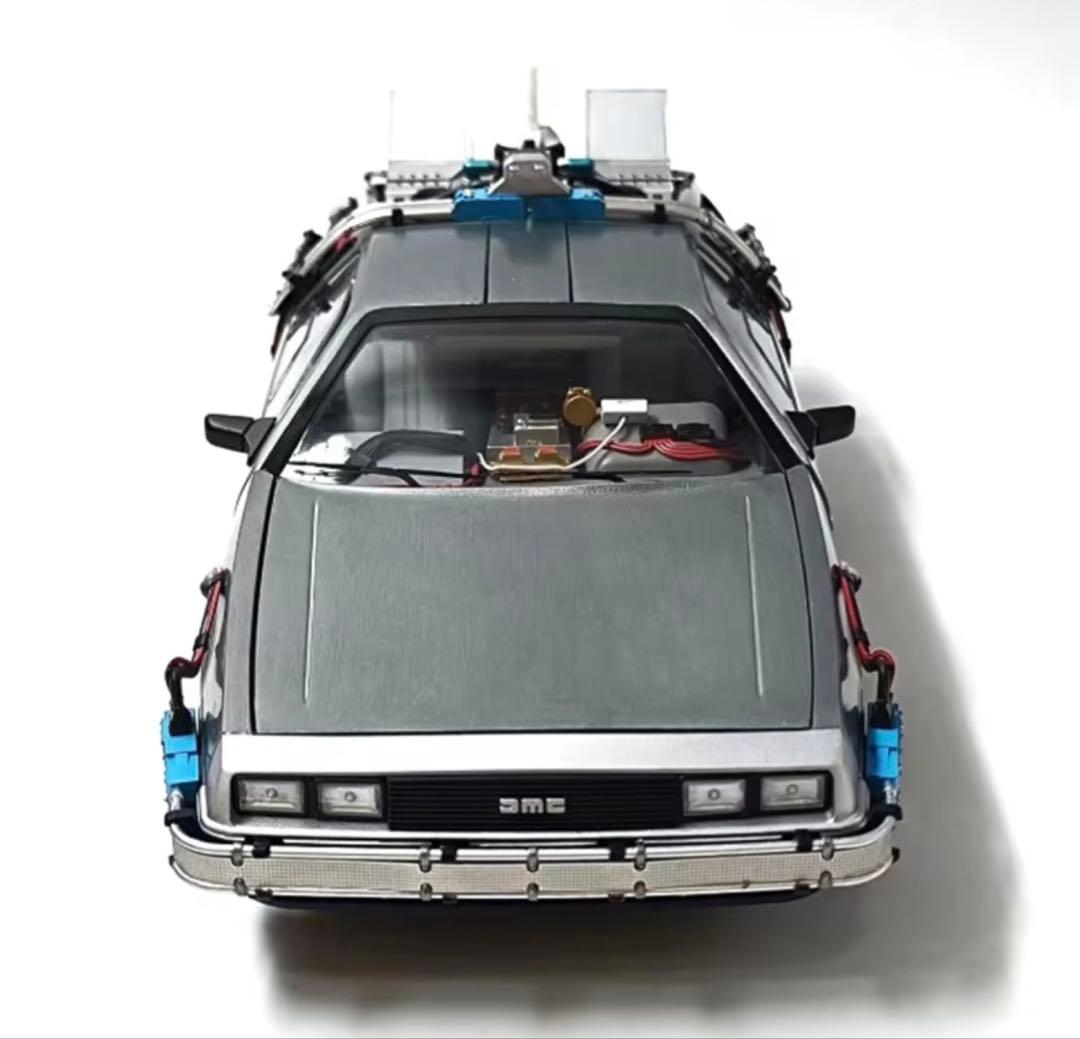 Hot wheels デロリアン タイムマシン 1/18スケール