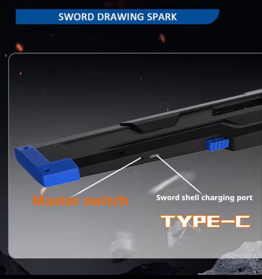火花が出る！ライトサーベル