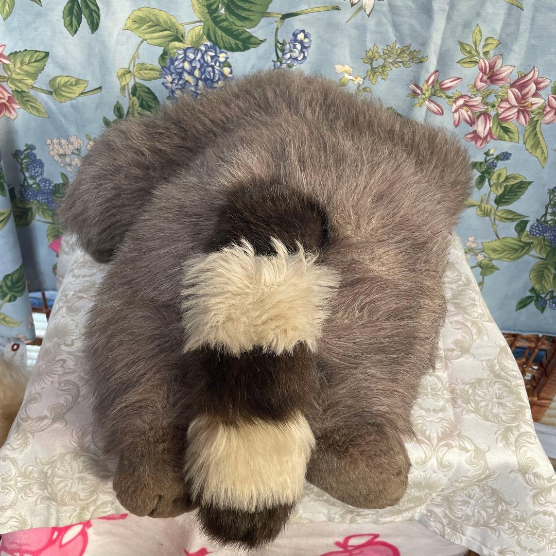 オリエンタルトーイ　アライグマ　小太郎　ぬいぐるみ 大　レトロ