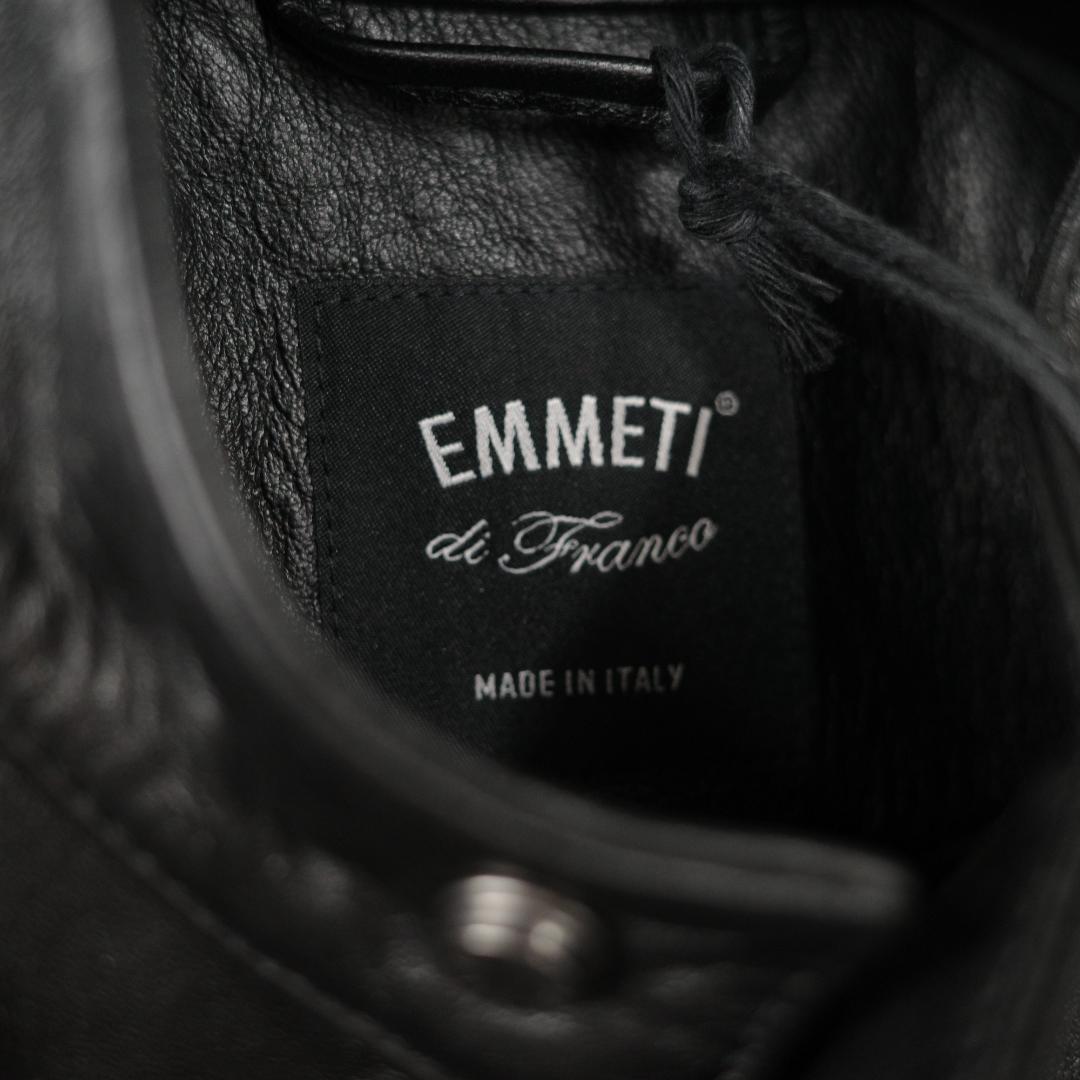 EMMETI JURI NAPPA ライダースジャケット