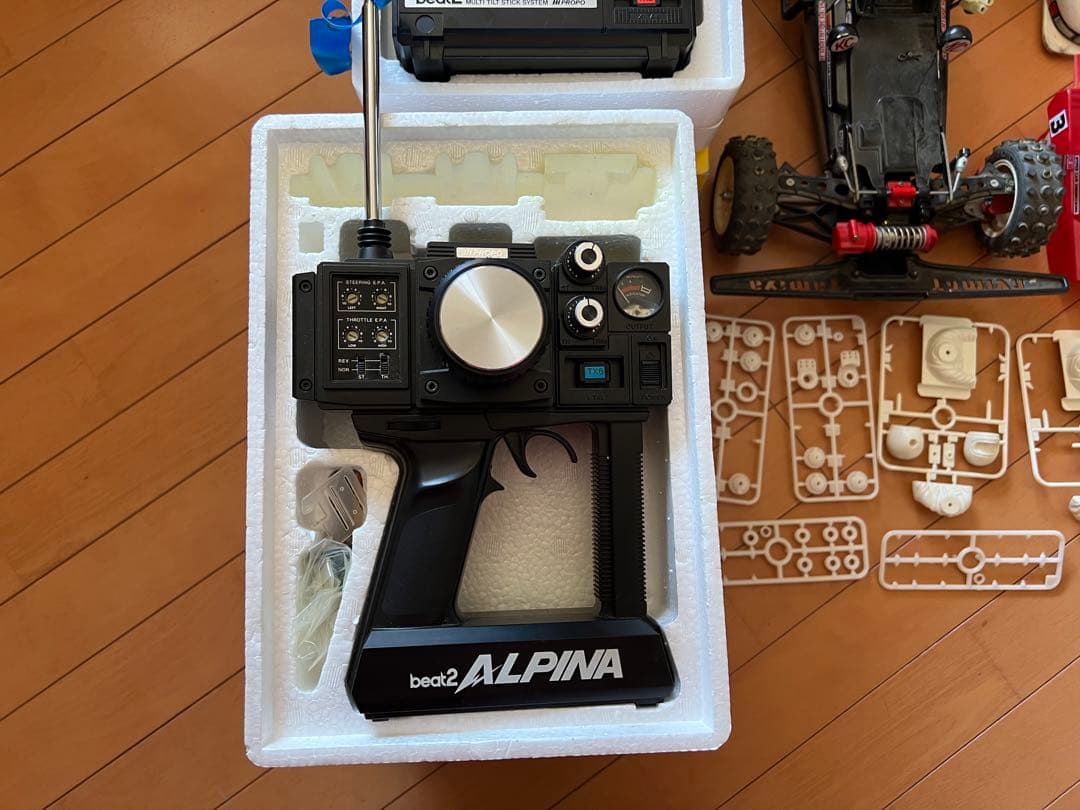 タミヤ　ホットショット&トムス　ラジコン&プロポセット　ジャンク　当時物