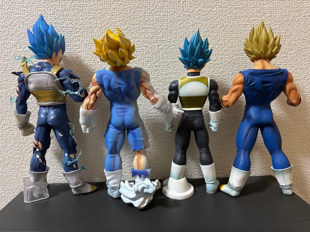 ⭐︎ドラゴンボールフィギュア　ベジータ⭐︎ 4体セット　中古品　箱無し