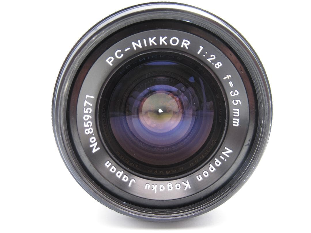 綺麗です。Nikon PC-Nikkor 35mm F2.8 管理F19V V