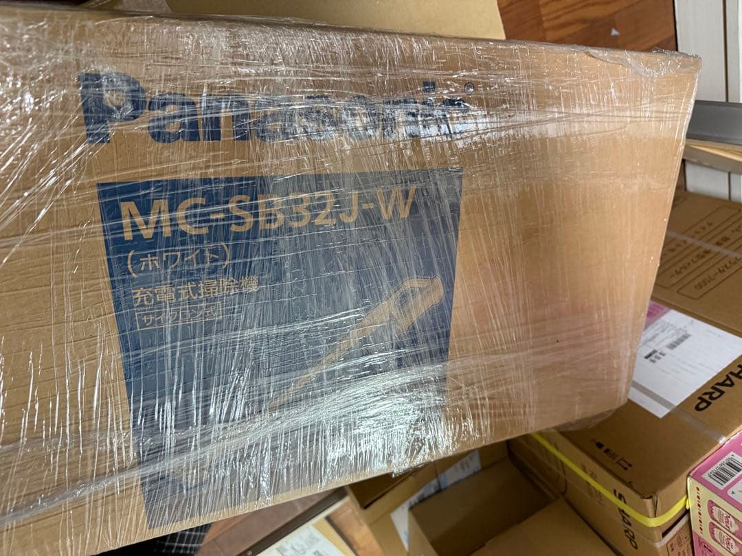 パナソニック 軽量コードレス 掃除機 ホワイト MC-SB32J-W