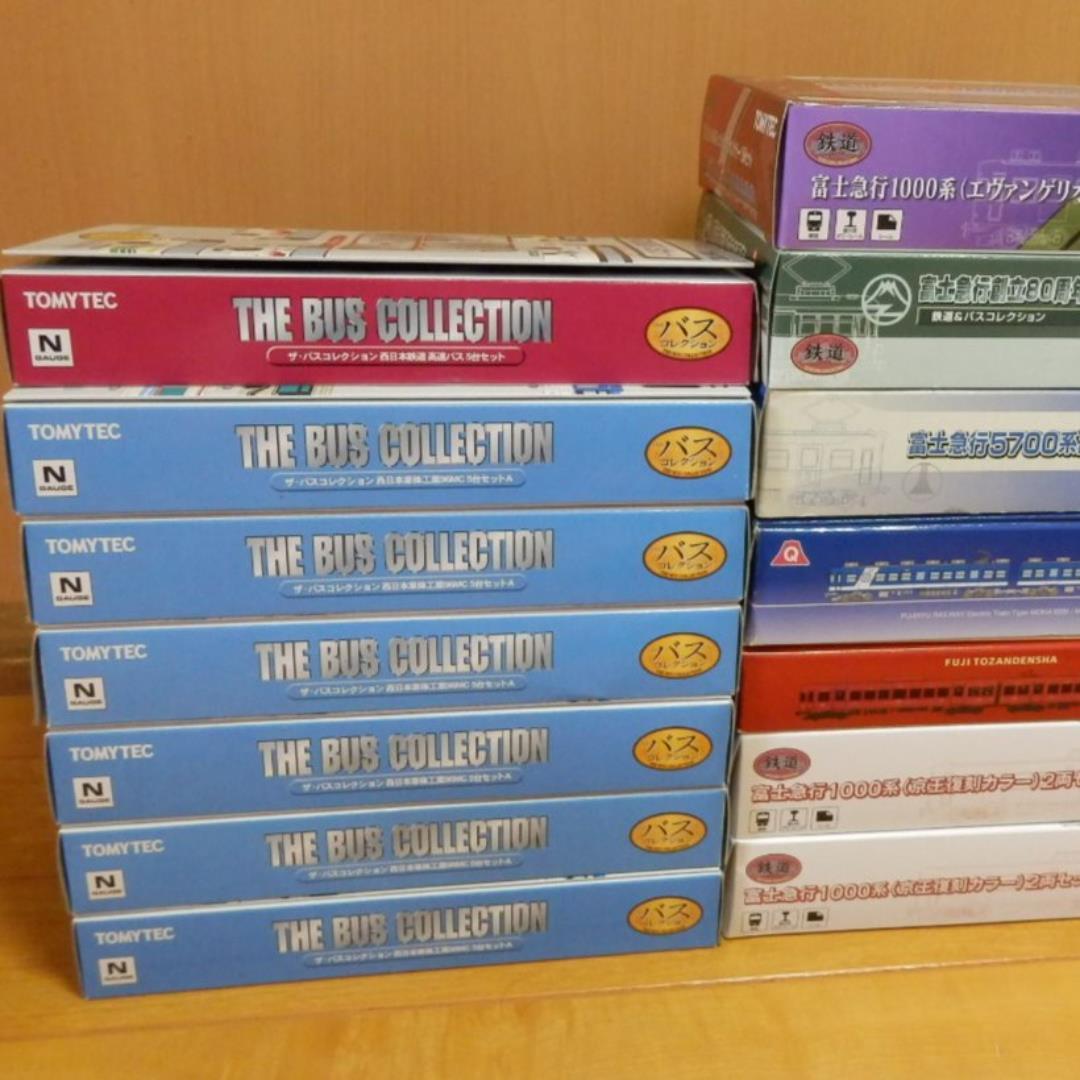 ⭕️大量★限定品３５両❤️バスコレ・鉄コレ★新品TOMYTEC・富士急バス