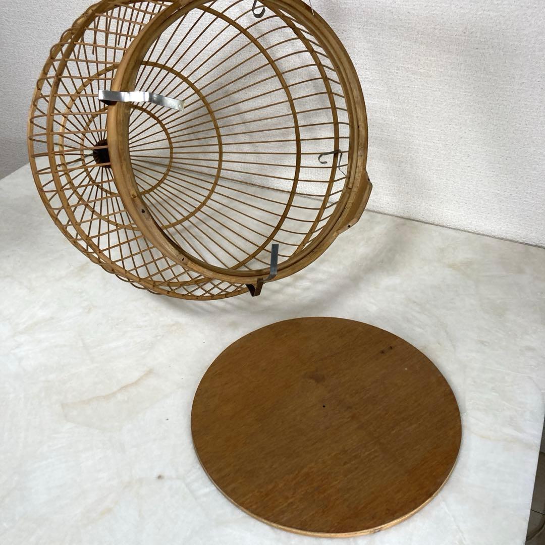 レトロアンティーク　雲雀籠　鳥かご　カゴ　バードゲージ　アジアン　和モダン