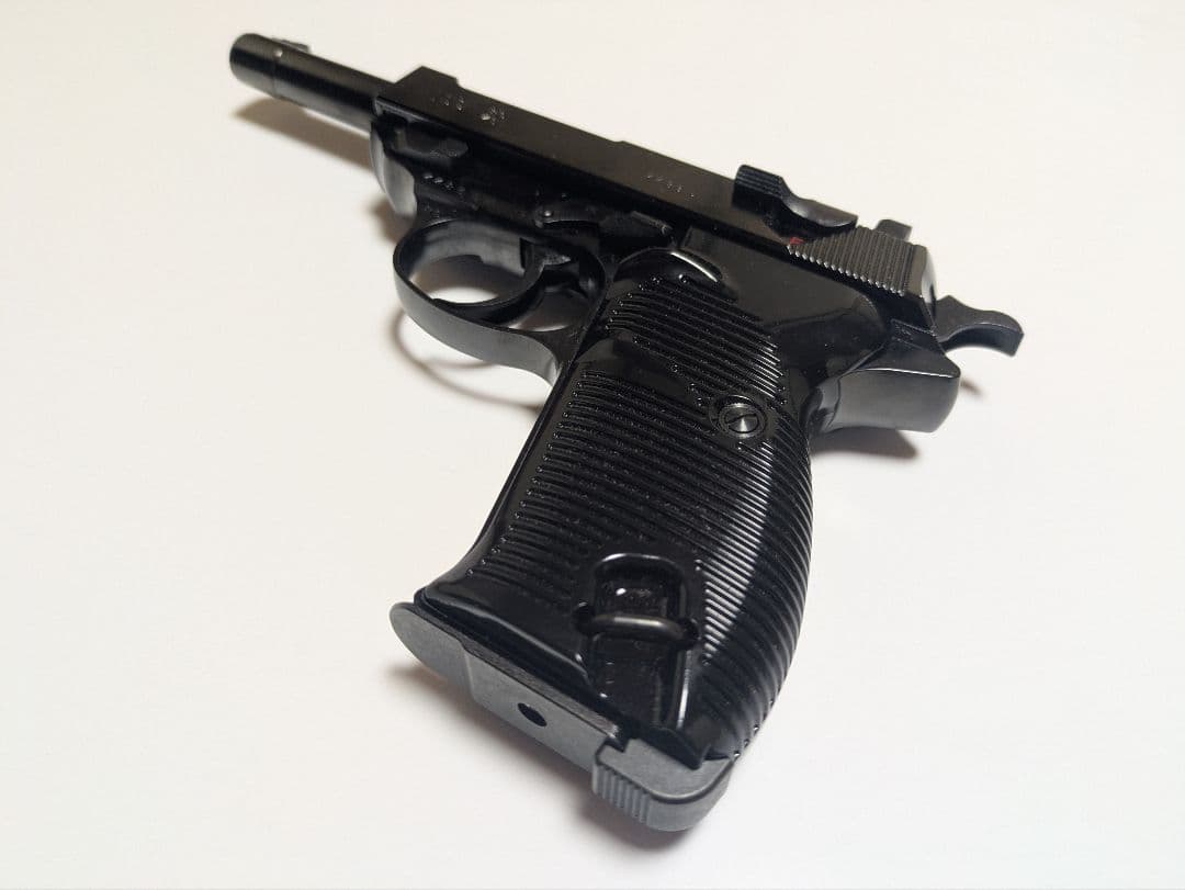 【ガスブロ】マルシン P38 ブラックメタル