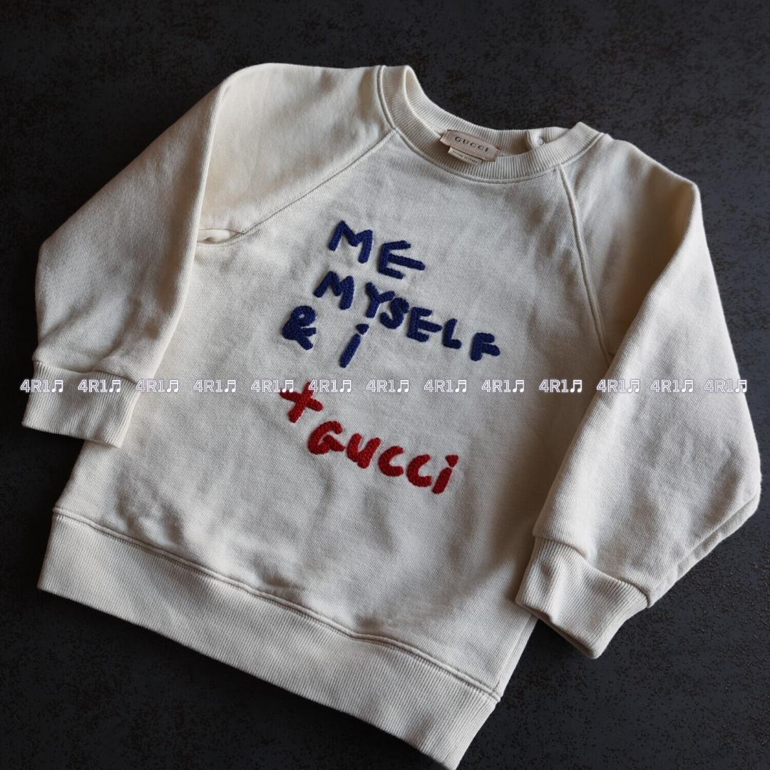 GUCCI グッチ スウェット トレーナー 紺 赤 24 90 95 100