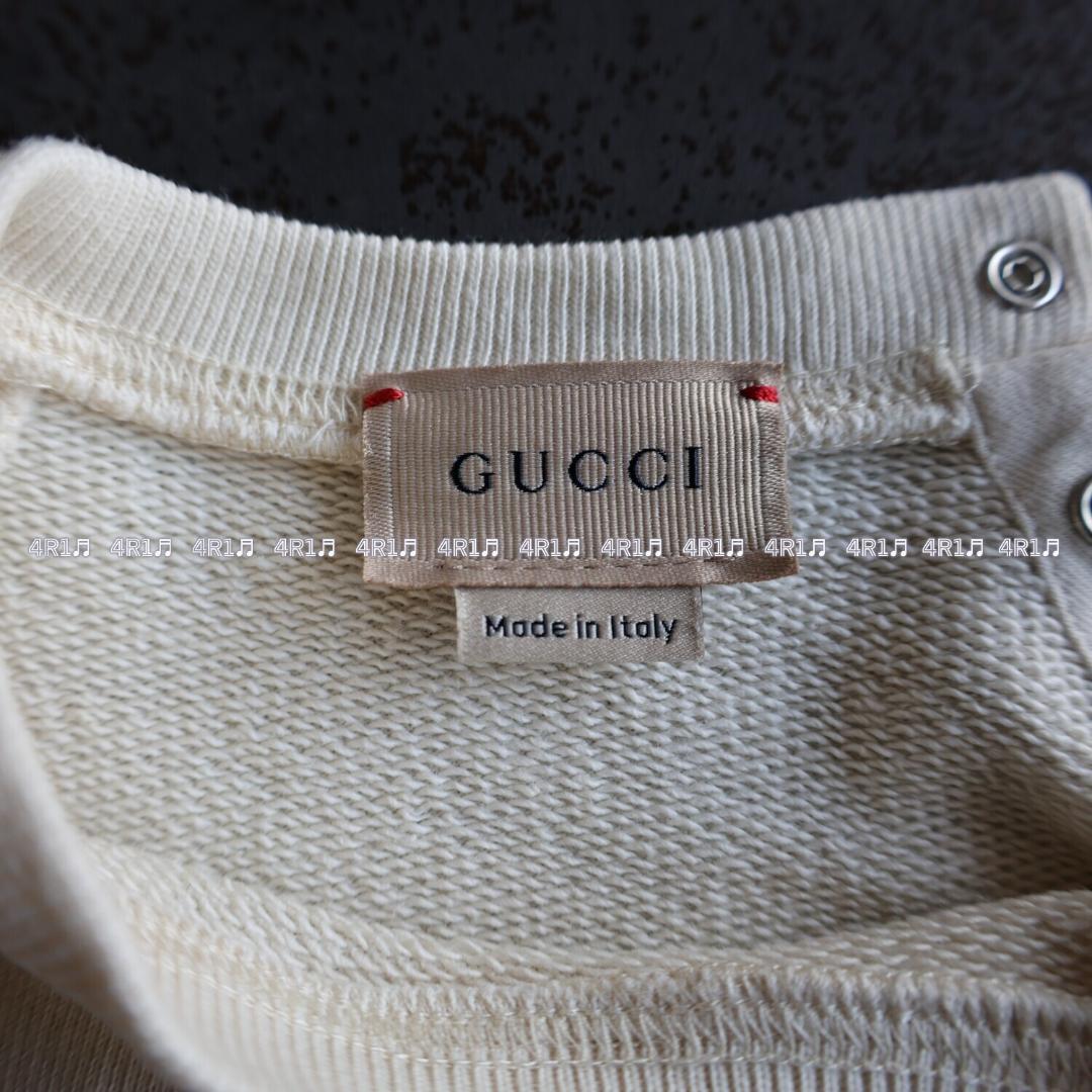 GUCCI グッチ スウェット トレーナー 紺 赤 24 90 95 100