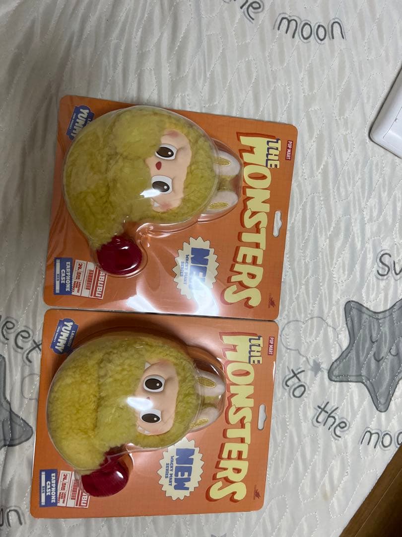 正規品 POPMART LABUBU イヤホンケース ラブブ エビフライ 2点