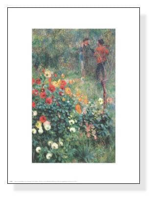 額装済/The Garden in/ルノワール/インテリア/アート/ポスター