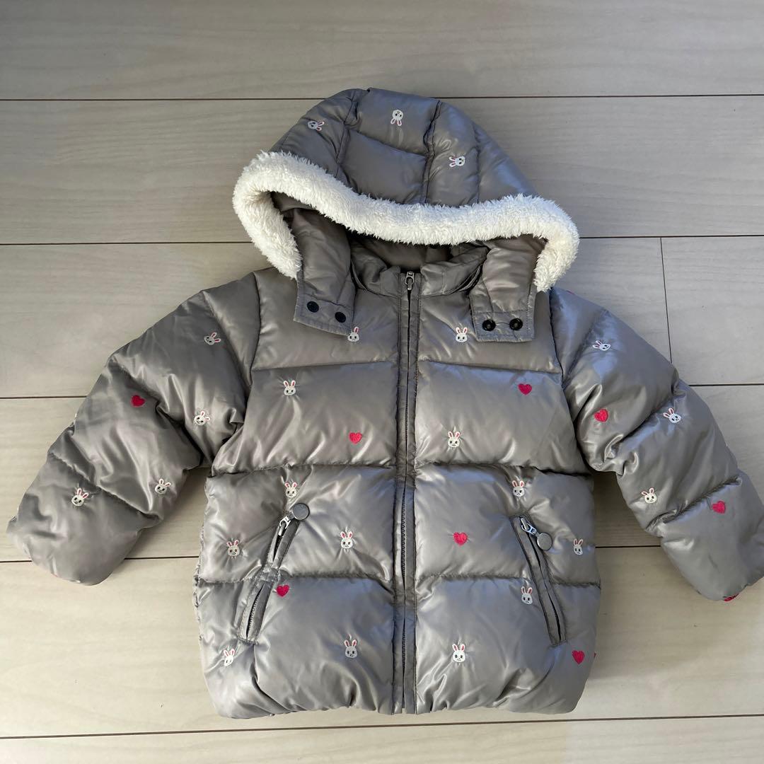 ミキハウス　うさこ　ダウンジャケット