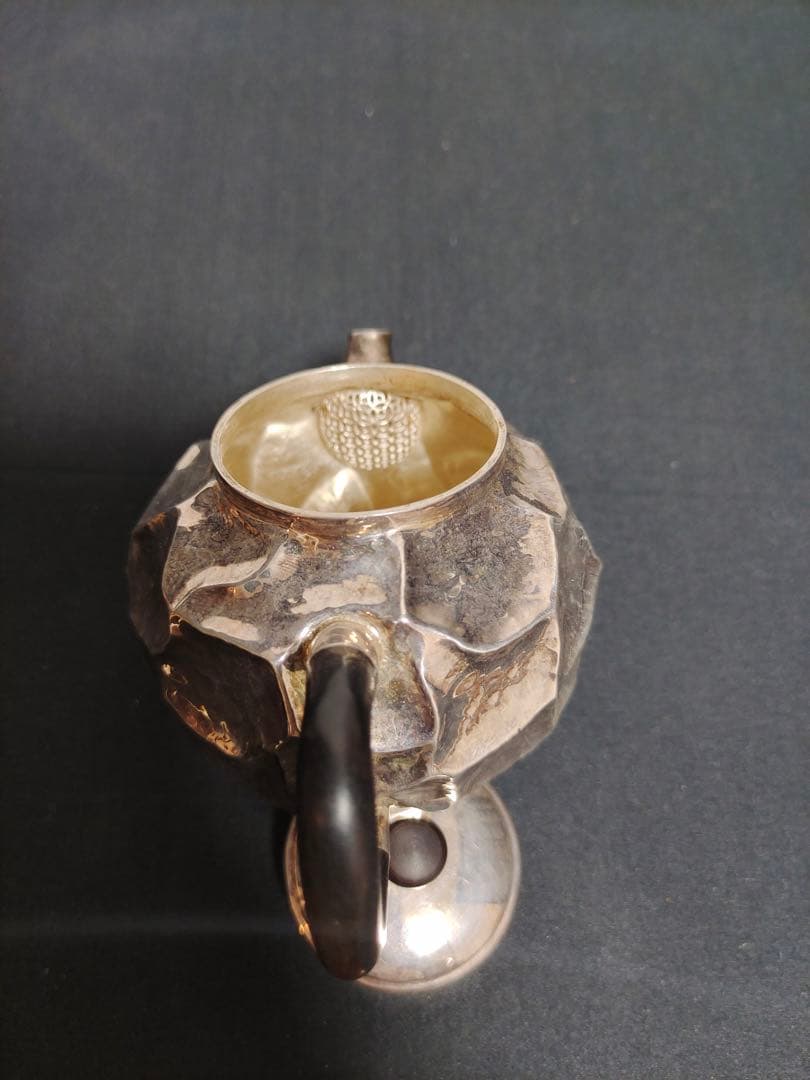 純銀急須　銀瓶　茶道具　214g