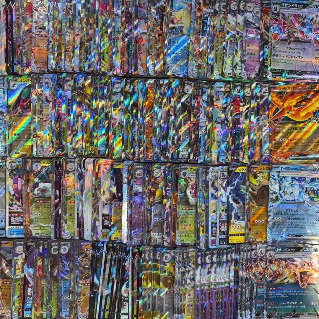 ポケモンカード RR,RRRのみ 大量まとめ売り 1箱 約1,100枚 引退品