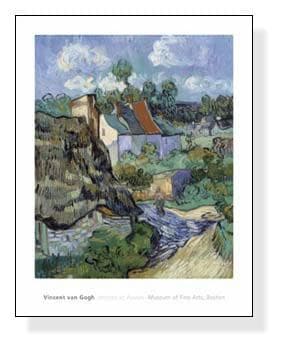 額装品/オーヴェールの家々/フィンセント ファン ゴッホ/ポスター/インテリア
