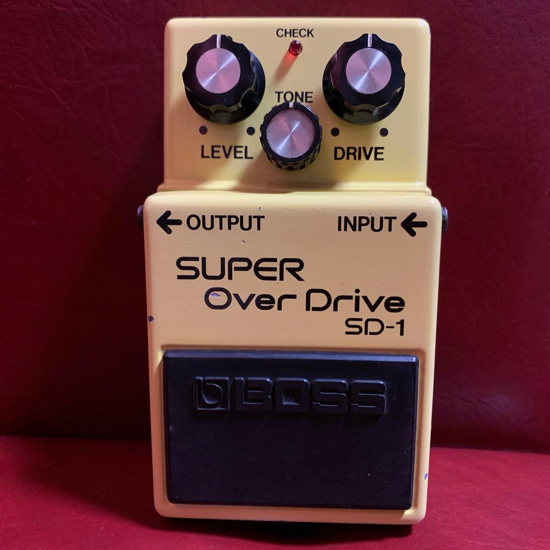 ★初年度 A基板★ 良音! 1981年 BOSS SD-1 NEC C4558C