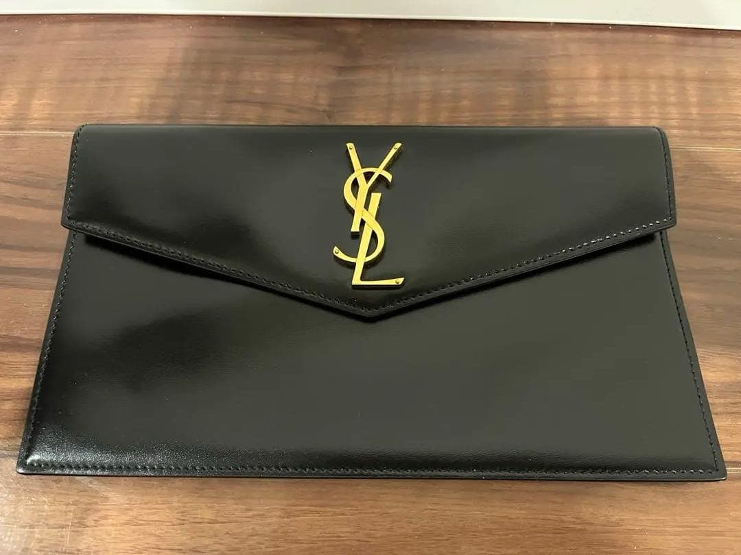 ル*フ様 SAINT LAURENT ブラック ハンドバッグ　アップタウン
