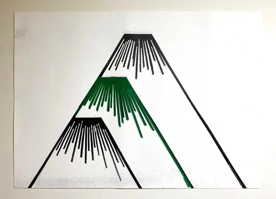 仲條正義 2002年作『仲條のフジのヤマイ』シリーズポスター　3山②