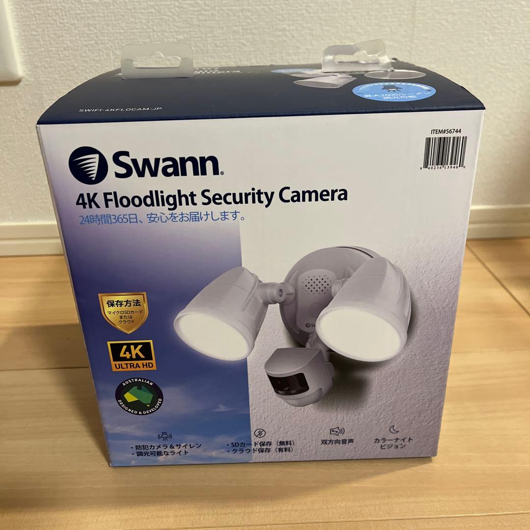 防犯カメラSwann 4K Floodlight Security Camera