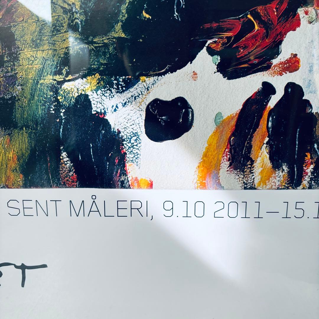 新品正規品 サイ・トゥオンブリー Cy Twombly レアポスター特注額装付き