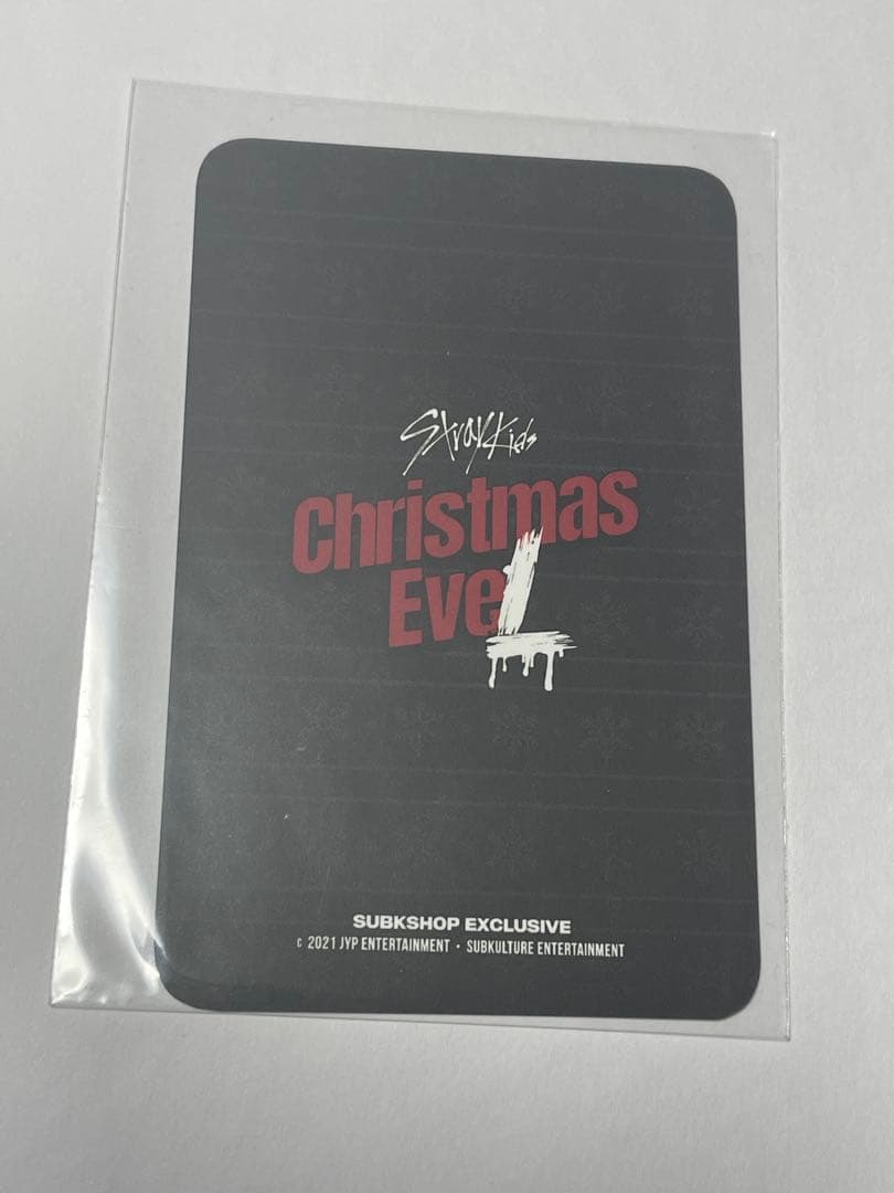 29 subk ChristmasEveL スンミンStray Kids トレカ