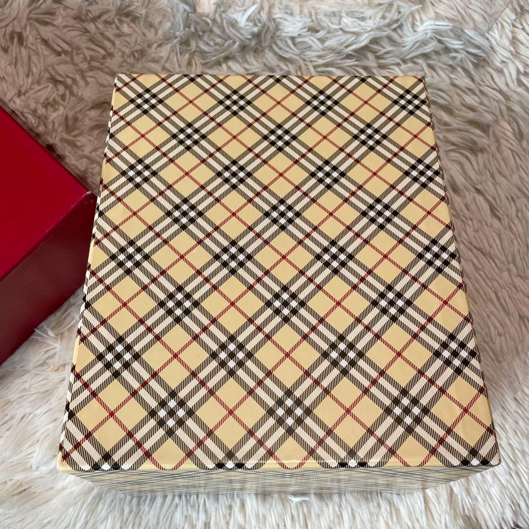 BURBERRY バーバリー　テディベアダッフルコート スカーフ　箱あり