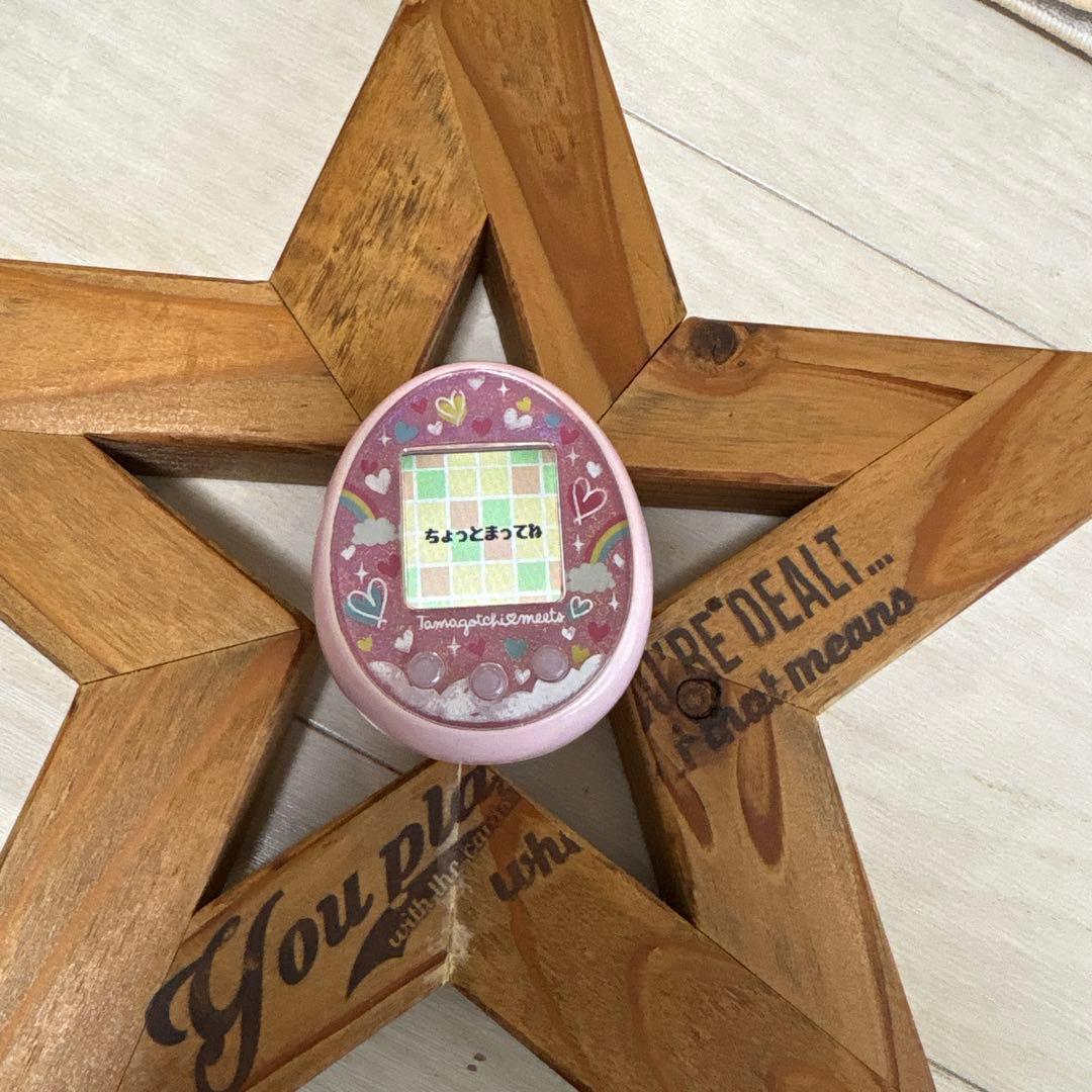 たまごっちミーツ　メルヘン　ピンク　ハート
