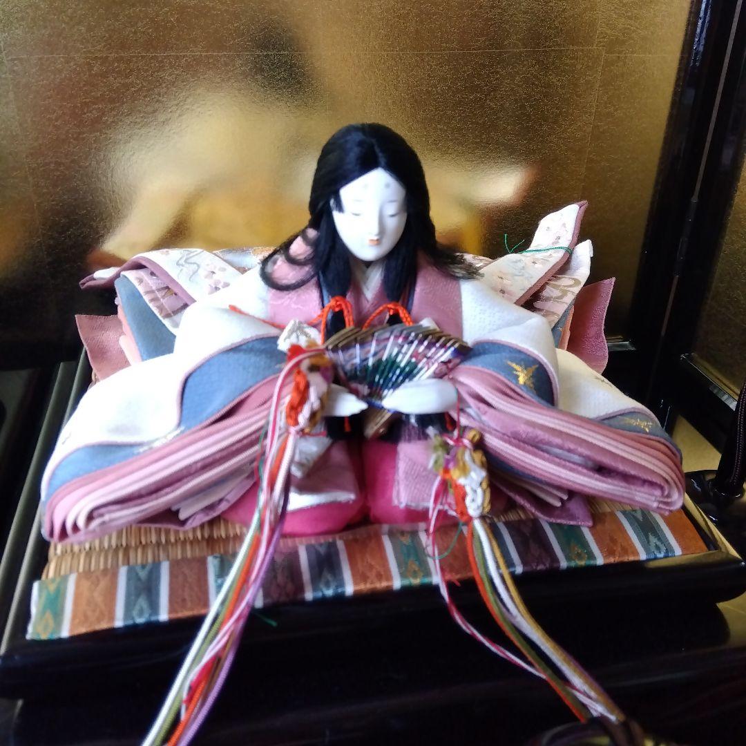 雛人形 伝統的な雛祭り用　江戸雛　市川豊玉作