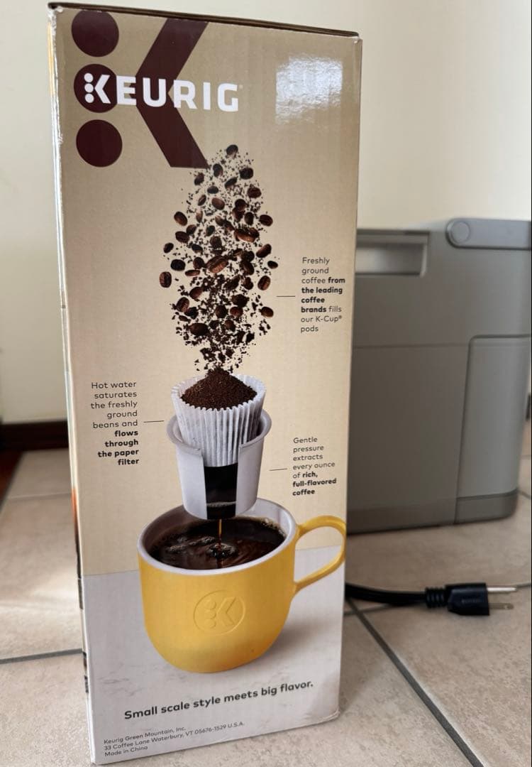 ほぼ未使用✨【Keurig/キューリグ】 コーヒーメーカー (アメリカで使用可)