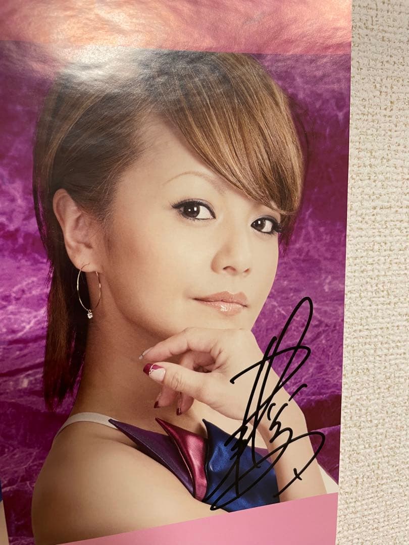 【値下げ可】シャイニングバタフライ サイン入りポスター