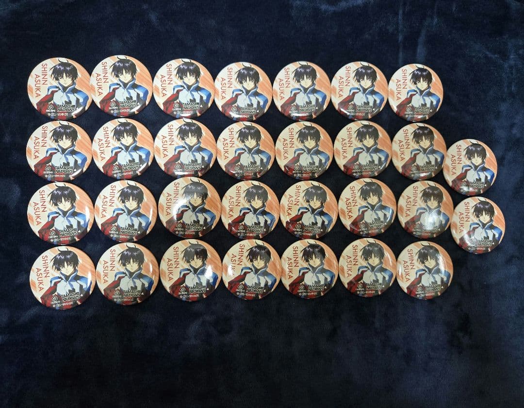 【バラ売り可】ガンダムSEED　シン・アスカ　魂ネイションズ　缶バッジ　30個
