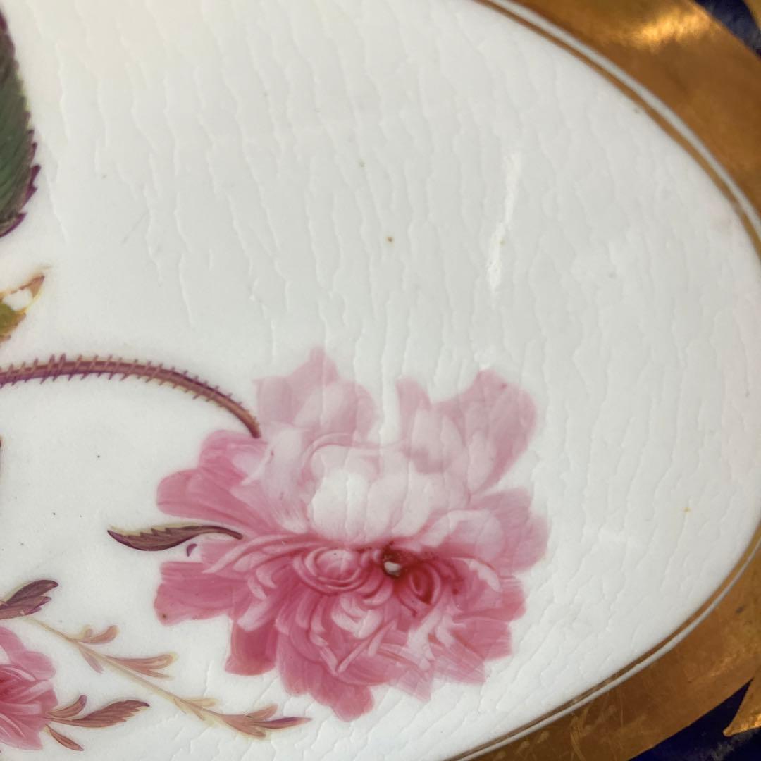 英国アンティーク　Goddenコレクション　リッジウェイ薔薇のサービスプレート