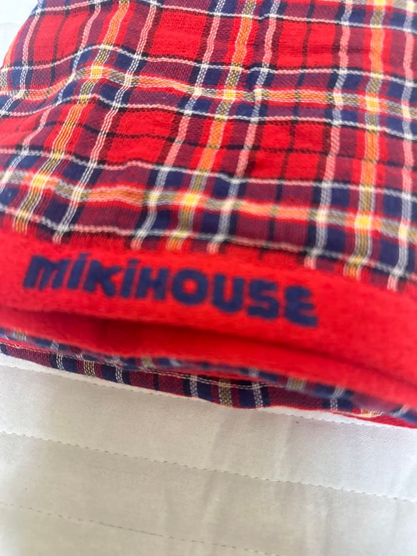 新品　ミキハウス　ふわはだたおる　バスタオル