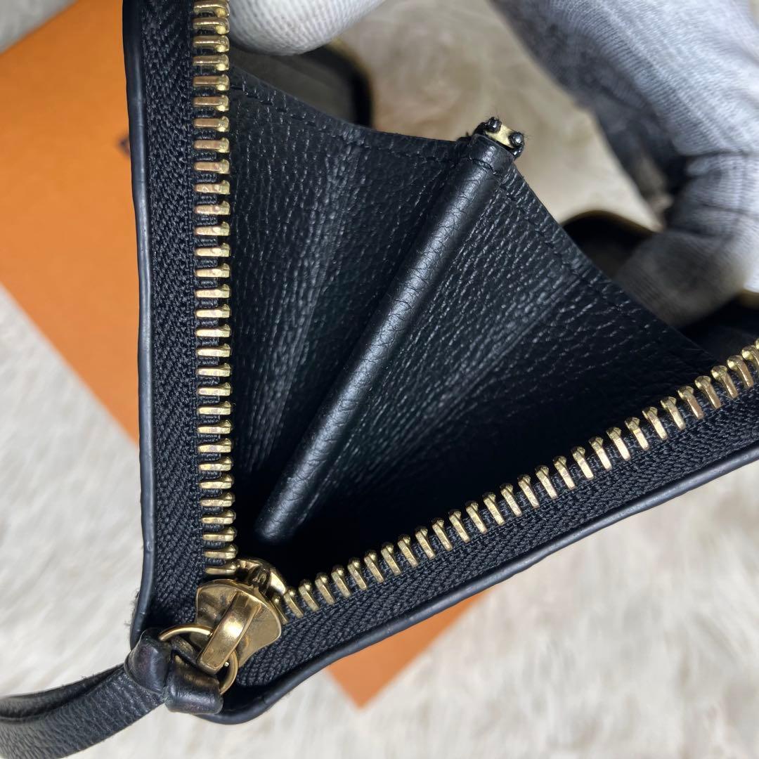 【未使用級】モノグラム アンプラント ジッピーウォレット ノアール FRID搭載