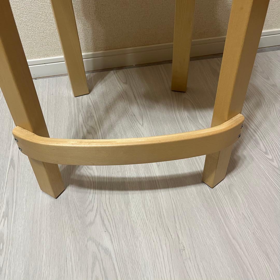 ① artek アルテック ハイチェア K65 ナチュラル　美品