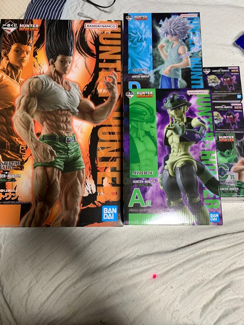 一番くじ HUNTER×HUNTER ラストワン、ACD、F賞コンプ下位賞コンプ