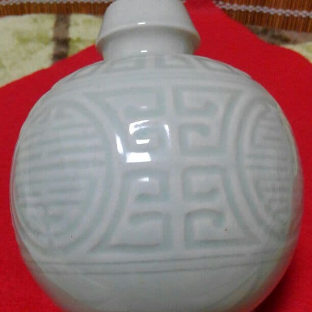 中国美術 青磁小壺