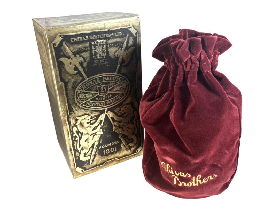 【9293】シーバスブラザース ロイヤルサルート 21年 赤