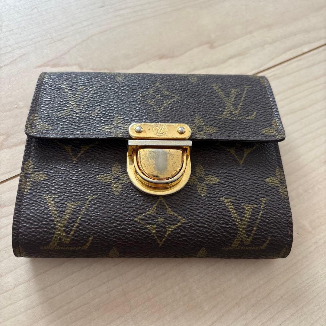 ルイヴィトン モノグラム　ポルトフォイユ コアラ/三つ折り財布