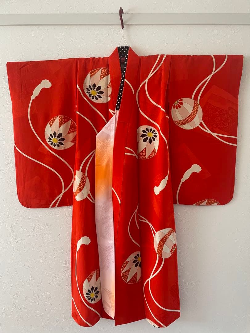 七五三　5歳　正絹　お着物セット