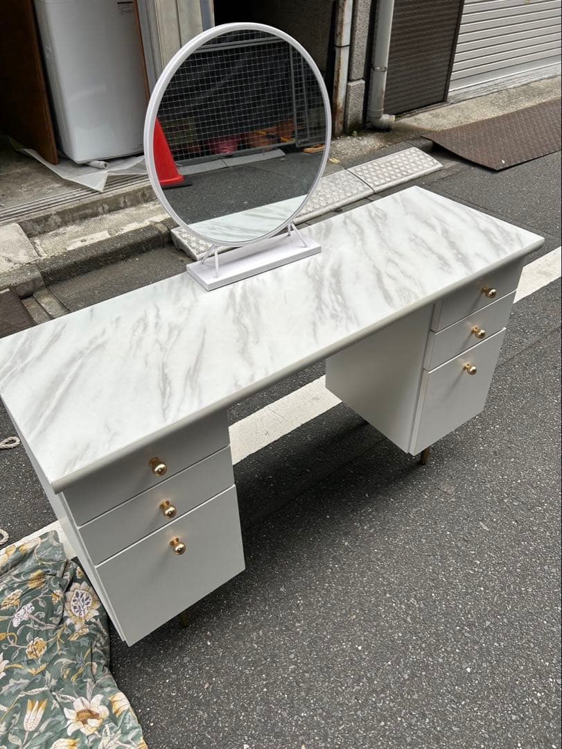 Francfranc エルドラド コスメデスク　鏡つき　ドレッサー