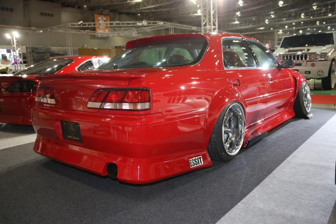 JZX100クレスタ マークII ピンク色