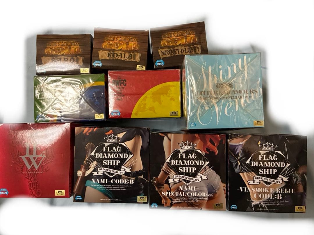 K*K様 ワンピース フィギュア 10体セット まとめ売り ナミ ハンコック ビ