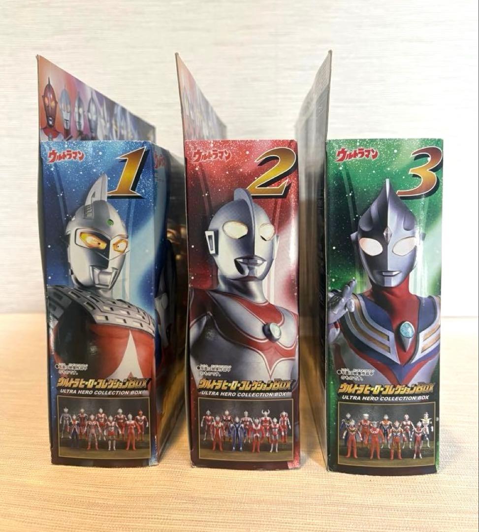 【希少品】ウルトラヒーローコレクションボックス　　BOX セット ウルトラマン