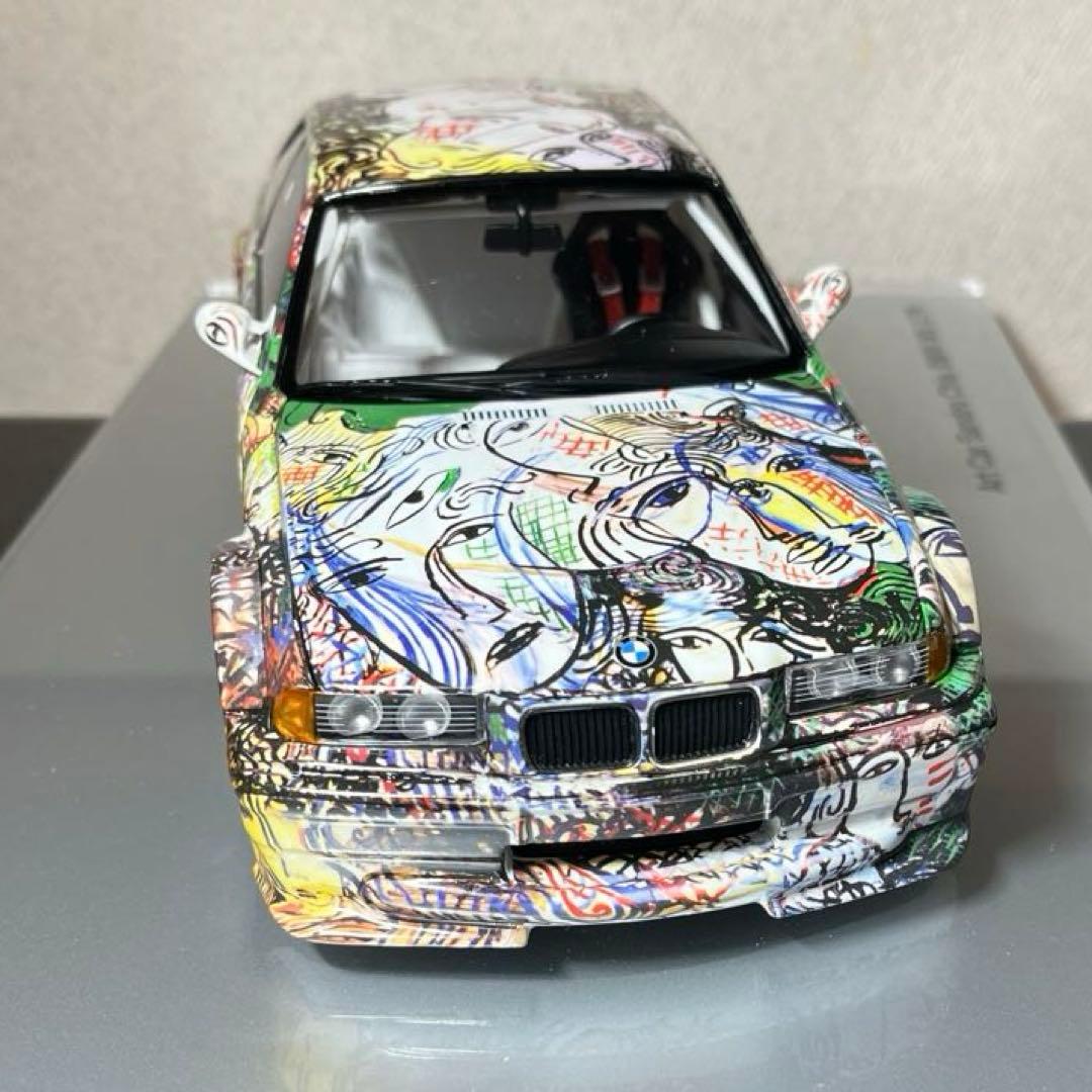 超レアモデル❗️ミニカー 1/18 ミニチャンプス BMW M3 アートカー