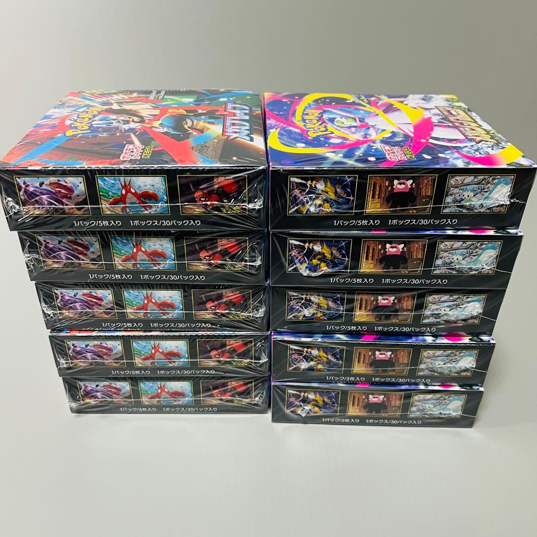 ポケモンカード メガブレイブ5 メガシンフォニア5計10BOX　シュリンク付き